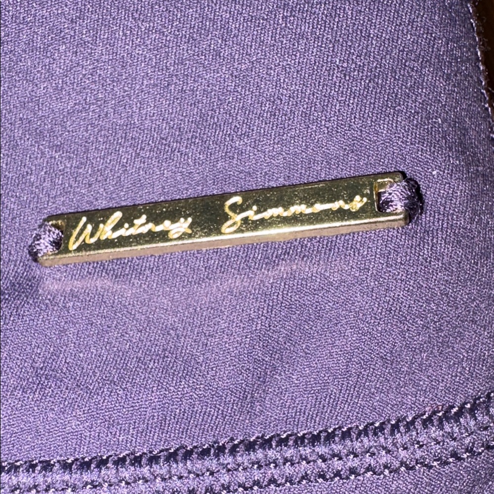 Gymshark x Whitney Simmons Collection Purple Biker Shorts Size XXL - Picture 2 of 7